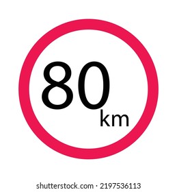 a vector in the form of a traffic sign symbol or icon