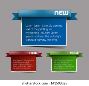 Vector formation Banner Design.