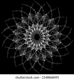 a vector formed from various combinations of lines so that it becomes a certain shape