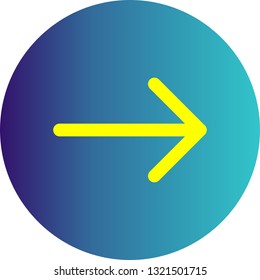 Vector forward Icon
