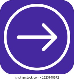 Vector forward Icon

