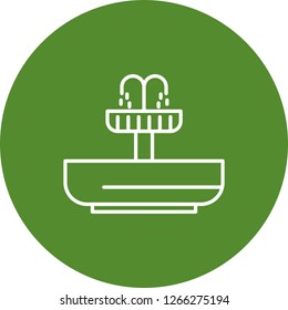 Vector Fountain icon