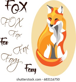 The vector  fox