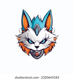 A Vector Fox art, Logo in fox