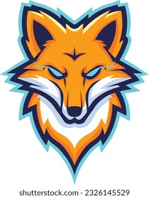 Vector of fox design on white background. Foxs logos or icons. Easy editable layered vector illustration. Wild Animals.