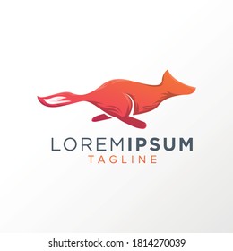 Vectorfox-Logo-Design einsatzbereit 