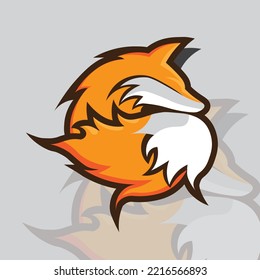 Vector Fox Logo Illustration Eps 10