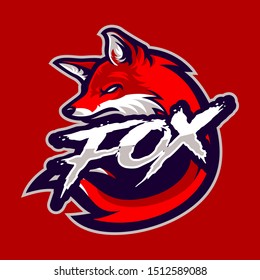 Vector of Fox mascot for sport logo