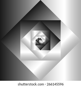 Vector fractal abstract geometric background 