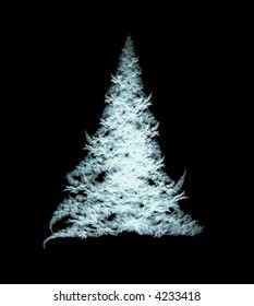 Vector - Fractal Christmas tree