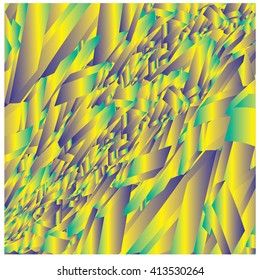 Vector fractal colorful random shape background pattern 