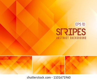 Vector fractal and stripes abstract background. Suitable for your design element and background