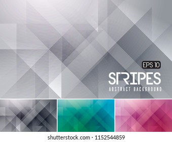 Vector fractal and stripes abstract background. Suitable for your design element and background