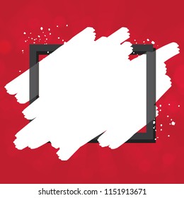 Vector frame art graphics colorful background