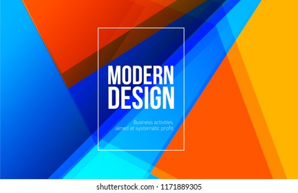 Vector frame Art graphics for hipsters . dynamic frame stylish vector minimalistic colorful background with plastic geometry. element for design business cards, invitations, gift cards, flyers