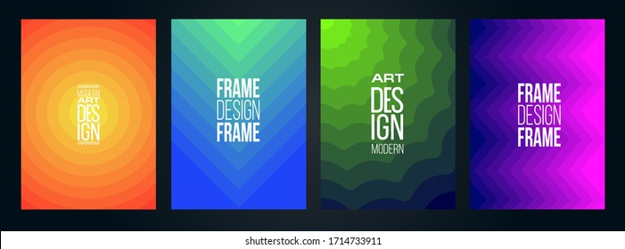 Vektorillustration Rahmen Kunstgrafik für Hipsters Farbverlauf . dynamischer Rahmen stylische geometrische schwarze Hintergrund . Element für Design-Visitenkarten, Einladungen, Geschenkkarten, Broschüren für Flugblätter