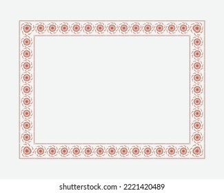 Vector Frame or Border Design Template