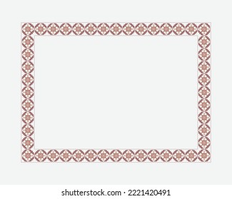 Vector Frame or Border Design Template