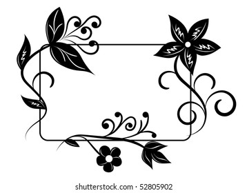 Vector frame; clip-art