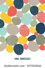 Vector frame with colorful decorative stones.Trendy style with copy space for text  design templates for social media stories,wallpapers,banners,posters.