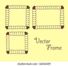 Vector Frame (cute set)
