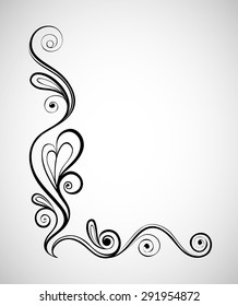 vector frame. Decorative design elements