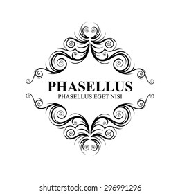 vector frame. Decorative design elements