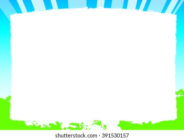 Vector of  frame design.