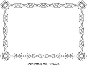Vector  frame design