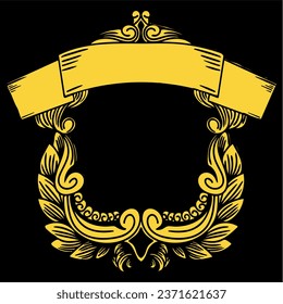 vector frame with floral ornament. decorative decorations for invitation cards, greeting cards, certificates and thank you notes