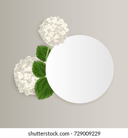 vector, frame with flowers for postcard, price tag, flyer