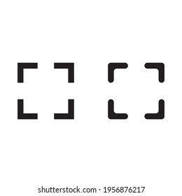 vector frame Icon for web sites and apps