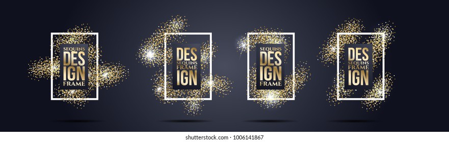 marco vectorial de las secuencias de la moda moderna. diseño de gráficos para el diseño de folletos, volantes, tarjetas y portada. secuencias de moda para el fondo