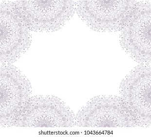 vector, frame ornament