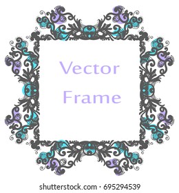 vector frame ornament