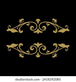 Vector frame ornament vintage classic element decoration