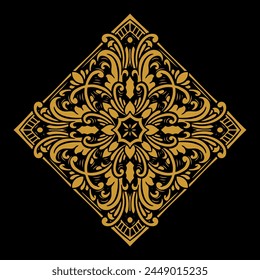 Vector frame ornament vintage classic element decoration