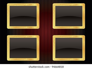 Vector Frame and Pattern