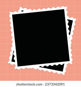 Vector frame for photos and pictures, photo collage, Templates collage frames for photo or illustration, new collections