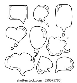 vector frame the question. Vector set of hand-drawn on a white background Chalk confirming sign. Collection of items in doodle style. Isolated. White contours. 3d Set of hand-drawn icons
