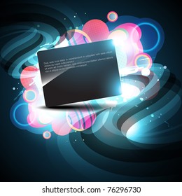 vector frame with space for your text