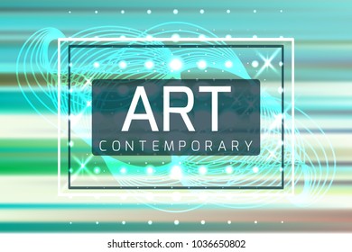 Vector frame for text. Contemporary art
graphics. Dynamic frame stylish geometric. Element design  for business cards, invitations, gift cards, flyers and brochures, web