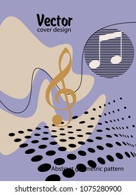 Vector frame for text Modern Art graphics for hipsters. Applicable for placards, brochures, posters, covers and banners.