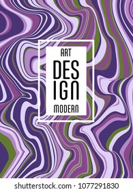 Vector frame for text Modern Art graphics for hipsters. Applicable for placards, brochures, posters, covers and banners
