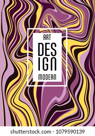 Vector frame for text Modern Art graphics for hipsters. Applicable for placards, brochures, posters, covers and banners.