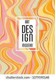 Vector frame for text Modern Art graphics for hipsters. Applicable for placards, brochures, posters, covers and banners.