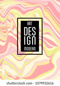 Vector frame for text Modern Art graphics for hipsters. Applicable for placards, brochures, posters, covers and banners.