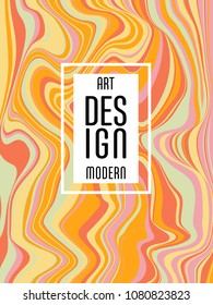 Vector frame for text Modern Art graphics for hipsters. Applicable for placards, brochures, posters, covers and banners.