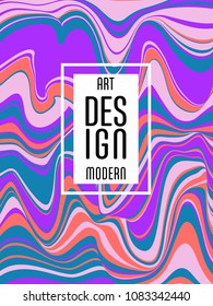 Vector frame for text Modern Art graphics for hipsters. Applicable for placards, brochures, posters, covers and banners.