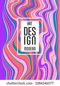 Vector frame for text Modern Art graphics for hipsters. Applicable for placards, brochures, posters, covers and banners.